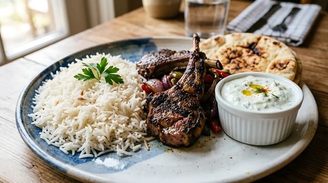 LAMB CHOPS ENTREE (2 PC).