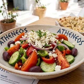 SMALL HORIATIKI SALAD