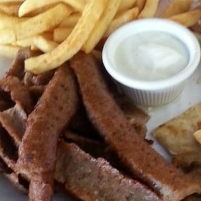 GYRO LUNCH.
