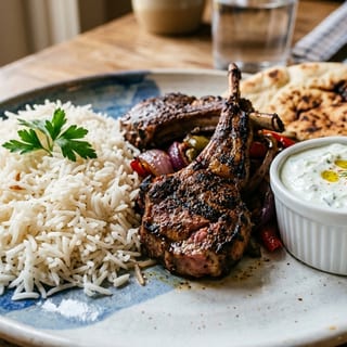 LAMB CHOPS ENTREE (2 PC)