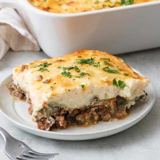 MOUSSAKA ENTREE (Greek casserole)