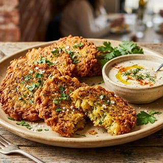FALAFEL FRITTERS (VE) (VG)